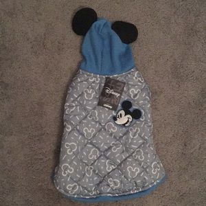 NWT Mickey Mouse Dog Jacket